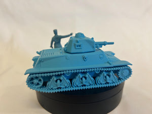 Hotchkiss H39 — WWII French Tank | 1/32 (54mm)–1/56 (28mm) Scale Model