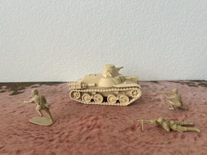 Ha Go Type 95 — WWII Japanese Tank | 1/32 (54mm)–1/56 (28mm) Scale Model