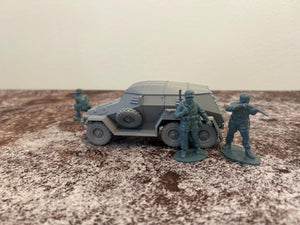 SdKfz 247 — WWII German Armored Car | 1/32 (54mm)–1/56 (28mm) Scale Model