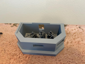 WWII German Machinegun Bunker #2: 1/32 Army Men Scale