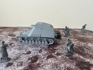 Hummel — WWII German Self-Propelled Gun | 1/32 (54mm)–1/56 (28mm) Scale Model