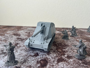 Hummel — WWII German Self-Propelled Gun | 1/32 (54mm)–1/56 (28mm) Scale Model