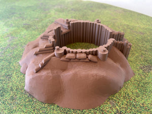 WWII Japanese Machinegun Bunker: 1/32 Army Men Scale