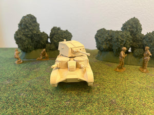 A9 Cruiser Mk I — WWII British Tank | 1/32 (54mm)–1/56 (28mm) Scale Model