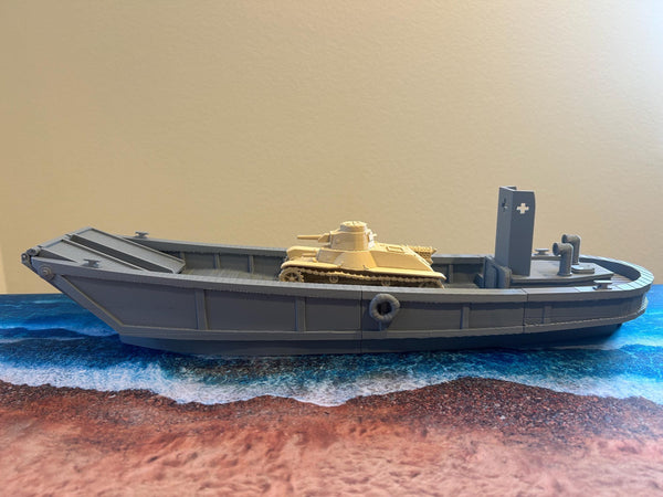 Daihatsu Class — WWII Japanese Landing Craft | 1/32 (54mm)–1/56 (28mm) Scale Model