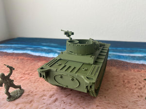 LVT(a)4 — WWII American Amphibious Tank | 1/32 (54mm)–1/56 (28mm) Scale Model