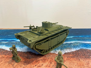 LVT(a)1 — WWII American Amphibious Tank | 1/32 (54mm)–1/56 (28mm) Scale Model