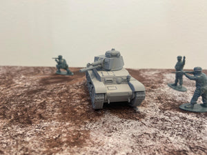 Panzer 35t — WWII German Tank | 1/32 (54mm)–1/56 (28mm) Scale Model