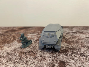 SdKfz 247 — WWII German Armored Car | 1/32 (54mm)–1/56 (28mm) Scale Model