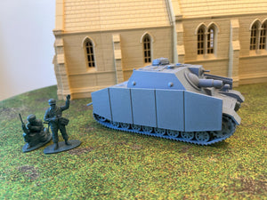 Brummbar — WWII German Assault Gun | 1/32 (54mm)–1/56 (28mm) Scale Model