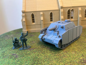 Brummbar — WWII German Assault Gun | 1/32 (54mm)–1/56 (28mm) Scale Model