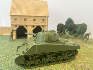 M4 Sherman — WWII American Tank | 1/32 (54mm)–1/56 (28mm) Scale Model