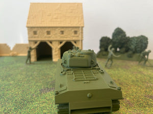 M4 Sherman Zippo — WWII American Tank | 1/32 (54mm)–1/56 (28mm) Scale Model