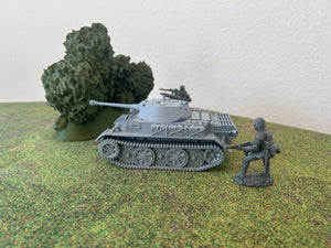 Panzer Luchs Ausf L — WWII German Tank | 1/32 (54mm)–1/56 (28mm) Scale Model