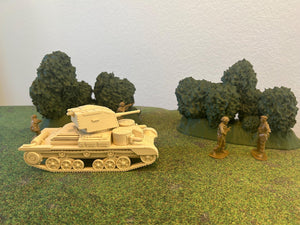 A9 Cruiser Mk I — WWII British Tank | 1/32 (54mm)–1/56 (28mm) Scale Model