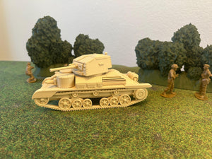 A9 Cruiser Mk I — WWII British Tank | 1/32 (54mm)–1/56 (28mm) Scale Model