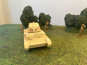 A10 Cruiser Mk II — WWII British Tank | 1/32 (54mm)–1/56 (28mm) Scale Model