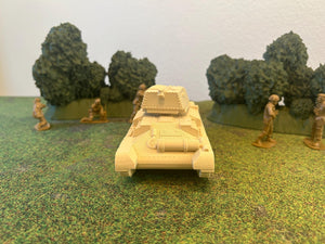 A10 Cruiser Mk II — WWII British Tank | 1/32 (54mm)–1/56 (28mm) Scale Model