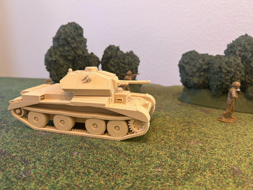 A13 Cruiser Mk IV WWII British Tank: 1/32 Army Men Scale
