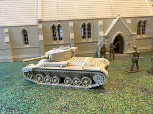 Valentine Mk II — WWII British Tank | 1/32 (54mm)–1/56 (28mm) Scale Model