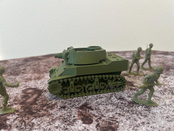 M8 Scott — WWII American Tank | 1/32 (54mm)–1/56 (28mm) Scale Model