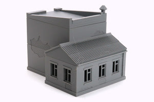 East European Outpost Headquarters | 1/32 (54mm)–1/56 (28mm) Diorama Terrain