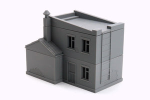 East European Outpost Headquarters | 1/32 (54mm)–1/56 (28mm) Diorama Terrain