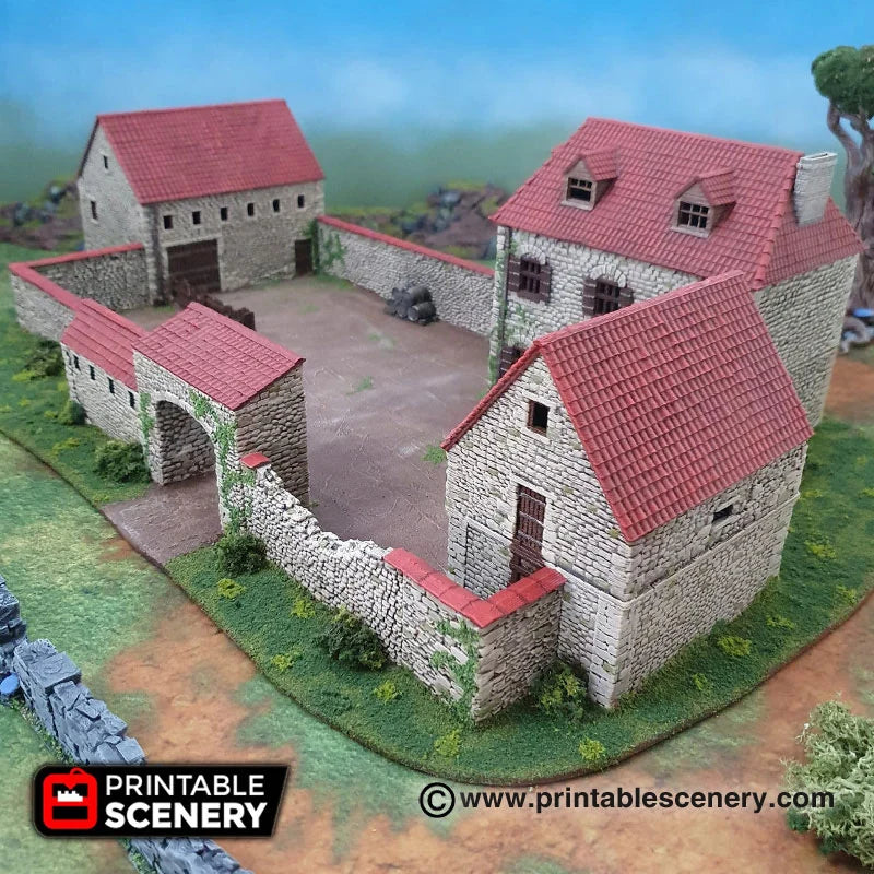The Farm | 1/32 (54mm)–1/56 (28mm) Diorama Terrain