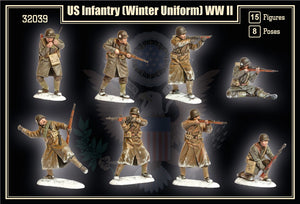 Mars 1/32 WWII US Infantry (Winter Uniform) Set #32039